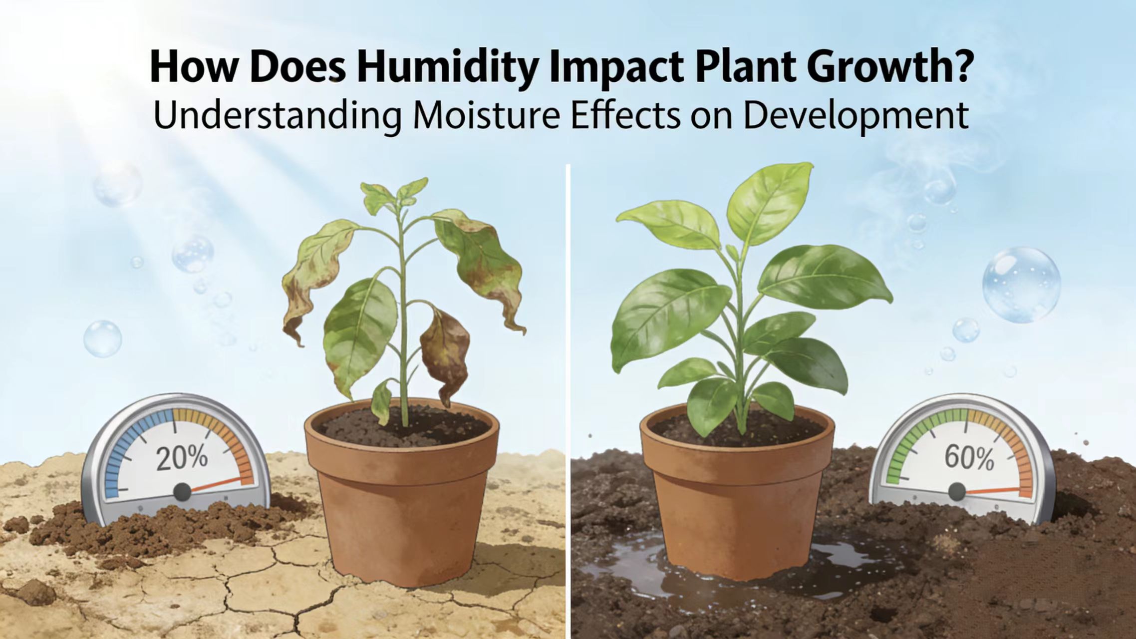 How Does Humidity Impact Plant Growth? Understanding Moisture Effects on Development